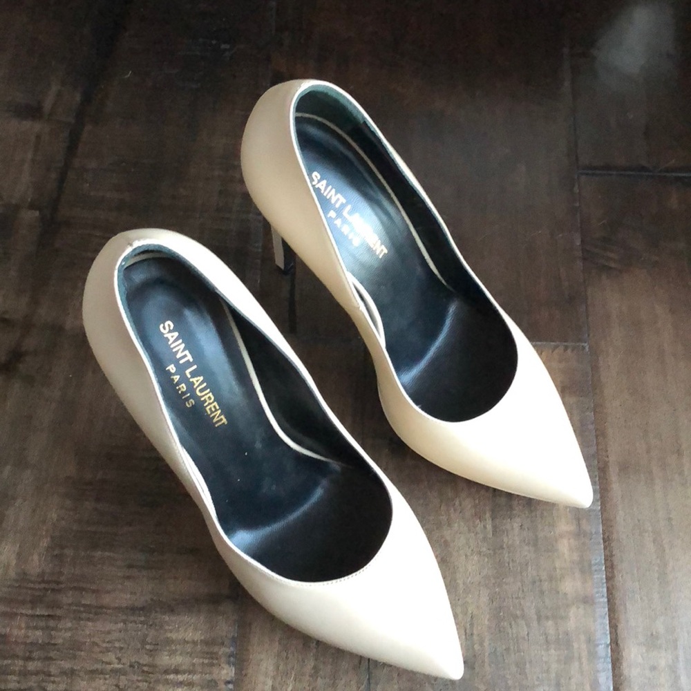 Saint Laurent Paris Sz 39 Platform Heels